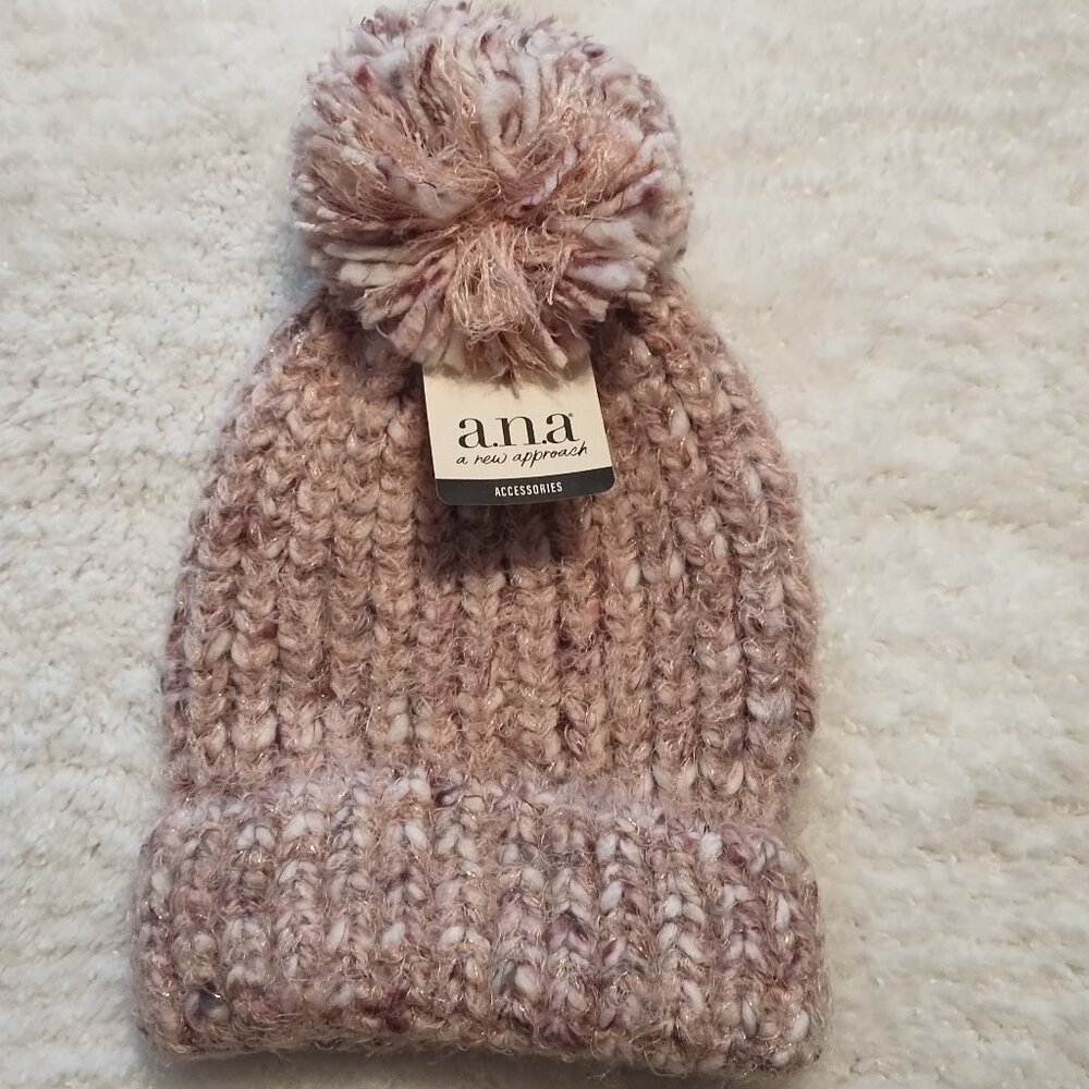 a.n.a Scarf & Hat Set w/Free Gift! - Picture 3 of 7